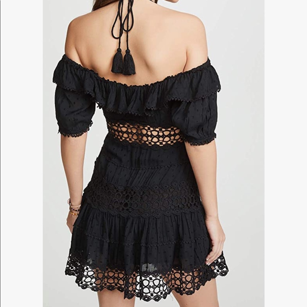 Free People back mini dress
